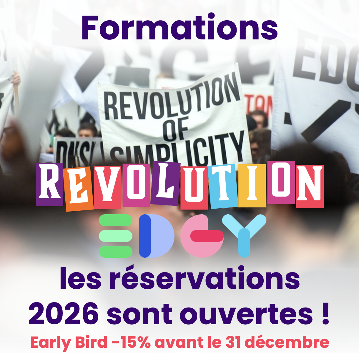 Révolution EDGY : les réservations 2026 sont ouvertes !