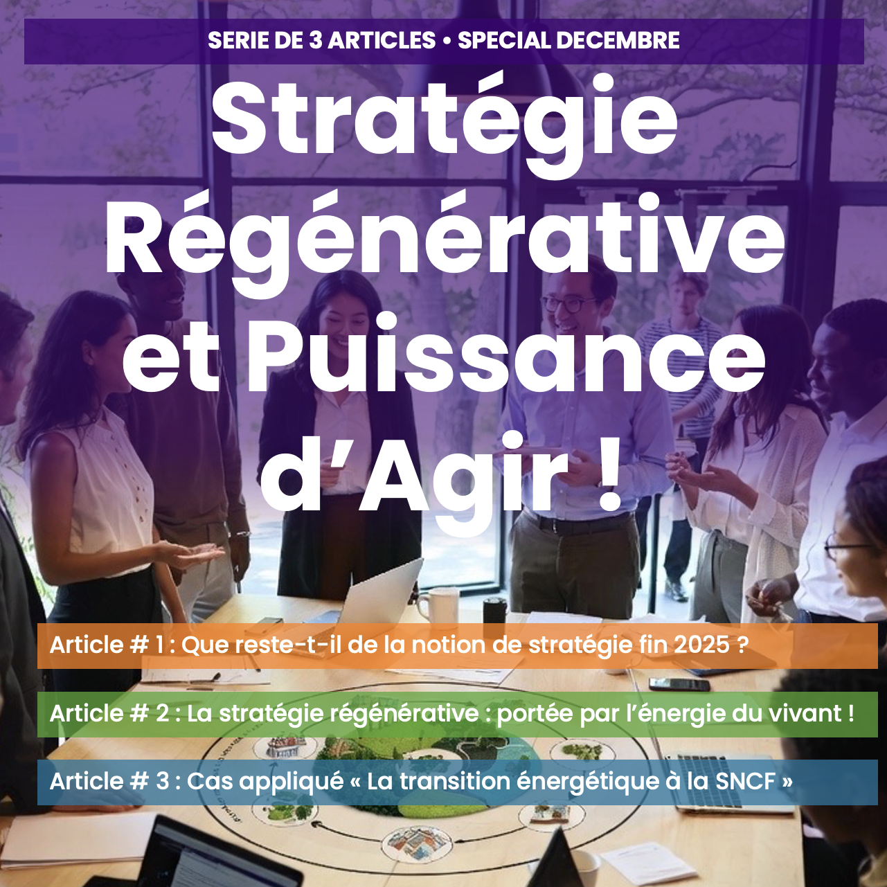 Stratégie Régénérative et Puissance d’Agir : 3 articles pour se préparer à la reprise