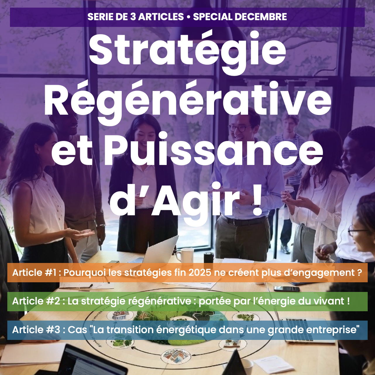 Stratégie Régénérative et Puissance d’Agir : 3 articles pour se préparer à la reprise